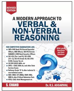 Verbal or non verbal reasoning for RS aggarwal