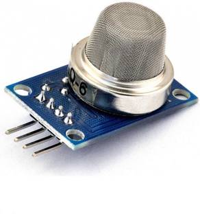 इन्वेंतो MQ5 Gas Sensor Module for LPG Smoke/CO/Methane Detector Module for Arduino सुरक्षा सर्किट और मोशन डिटेक्टर इलेक्ट्रॉनिक हॉबी किट