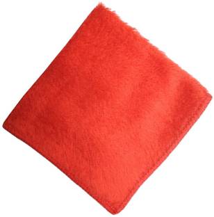 Stylewell Pack Of 6 Pcs Premium Quality Pure Extra Soft (Size:24x25 cm) Multi Purpose Towel Wet & Dry Multi Color Cloth Hankies/ Hanky/ ["Red"] Handkerchief