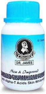 DR. JAMES Glutathione - Authentic Original Skin Whitening Pills imported