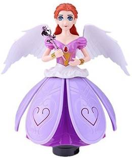 Twiddle Dancing Angel Girl Robot with Lights and Music