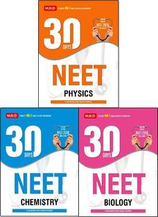 Mtg Neet Crash Course 30 Days ( Physics + Chemistry + Biology ) Set Of 3 Books