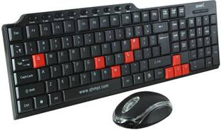 QHMPL 8810 Wired USB Standard Multi-device Keyboard Compatible with Desktop, Laptop, Mac