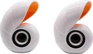 Ubon UBON™ CP-008 | 2.0 Conch Twins Speaker | White | 6 W Laptop/Desktop Speaker