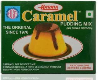 HARNIK Caramel Pudding (Mix) - 90 Gm (Pack of 5) 450 g