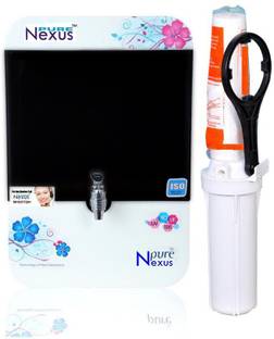 nexus pure LED LIGHT ADVANCED COPPER + ALKALINE 10 L RO + UV + UF + TDS Water Purifier