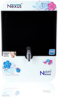 nexus pure PURE LED LIGHT BLACK COPPER + ALKALINE 10 L RO + UV + UF + TDS Water Purifier