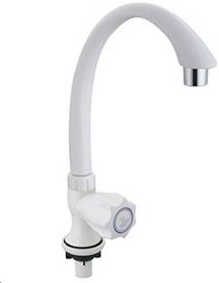 CLARET Pvc Swan Neck Tap (With Foam Flow) For Kitchen/Bathroom Wash Basins (Big Neck) SWAN NECK TAP Spout Faucet