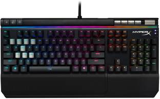 HyperX Alloy Elite RGB Mechanical Wired USB Standard Gaming Keyboard Compatible with Desktop, Laptop, Mac