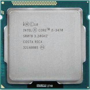Intel Core i5-3470 3.2 GHz Upto 3.6 GHz LGA 1155 Socket 4 Cores 4 Threads 6 MB Smart Cache Desktop Processor
