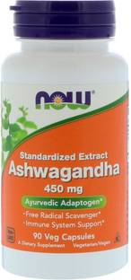 Now Foods Now Foods, Ashwagandha, 450 mg, 90 Veg Capsules