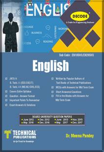 DECODE-English JNTU H B.TECH (I-I EEE/CSE/IT I-II MECH/CIVIL/ECE R18)