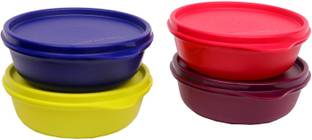 TUPPERWARE Polypropylene Storage Bowl Buddy Bowl (Multicolour) Set of 4