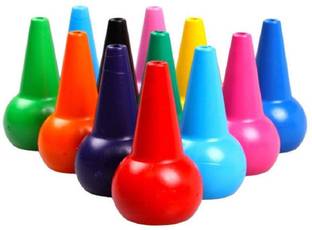 Imported Finger Crayons for Toddlers, 12 Colors Finger Paint Palm Grip Crayons