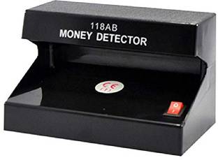 DEZIINE Fake Money Cash Detector Checker Testing Machine with UV Blue Lamp 110-220V (AD-118AB) Handheld Currency Detector