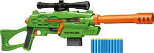Buzz Bee Air Warrior Master Tek Blaster Machine Gun Guns & Darts