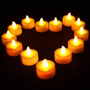 VibeX ® Flameless Candles, LED Tea Light Candles With Battery-Powered Candle