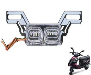 MOCKHE LED Fog Light for TVS Scooty Streak