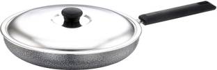 Sowbaghya Non Stick Fry Pan with Stainlees Steel Lid Fry Pan 20 cm diameter with Lid 2 L capacity