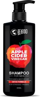 BEARDO Apple cider vinegar shampoo for men for shiner and smoother hair