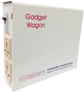 Gadget-Wagon Step down voltage converter 1000 watts for US canada to India Transformer Based voltage c...
