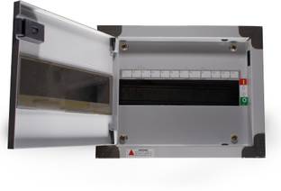 ALIVESMART Double Door 12 Way MCB BOX Distribution Board