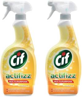 Cif Actifizz Multi Purpose Cleaner Lemon 700ml Pack Of 2 Kitchen Cleaner