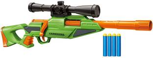 Buzz Bee Air Warriors Carnivore Gun with Bolt Action Blasting Toy Gun Guns & Darts