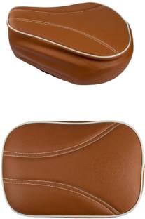 P A SEATRE01 Split Bike Seat Cover For Royal Enfield Universal For Bike