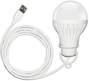 Saish Solutions Bright USB LED Bulb of 5 Volts 6 Watts, Along With 6 Feet Long Cable SS2 Led Light