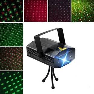 TECHGEAR LED Laser Projector Mini Stage Light Christmas Disco Party Club DJ Diwali AND Christmas Shower Laser Light