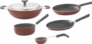 Brilliant 6pc Non-stick Non-Stick Coated Cookware Set