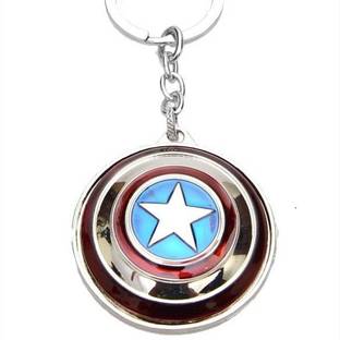 MARVEL Avengers Legends Captain America Shield Rolling Key Chain Key Chain