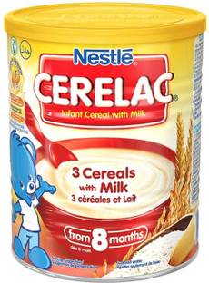 NESTLE Cerelac 3 Cereals With Milk - 400g (Imported) Cereal