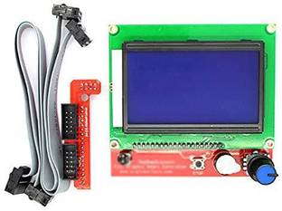 arduino M435 3D printer smart controller RAMPS 1.4 LCD 12864 control panel blue screen Display Lights Electronic Hobby Kit