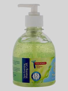 Clearcut Women Non-foaming Shaving Gel Clear Aloe vera gel Cool type