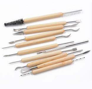 CHROME 11 Piece Clay Tool Set.
