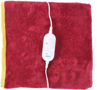 Comfort Homes Solid Single Electric Blanket for  Heavy Winter