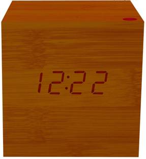 Adonai Digital Brown Clock