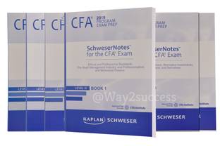 2019 CFA Level 3 set (5 books + 1 practice book)