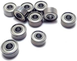 INVENTO 10Pcs MR52ZZ 2x5x2.5mm for 2mm Rod Radial Ball Bearings CNC/Robotics/DIY Projects Wheel Bearing