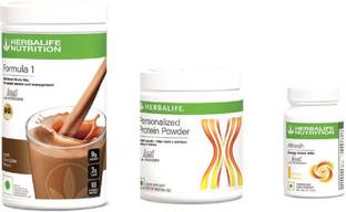 HERBALIFE Herbalife Nutrition F1 chocolate Shake, Protein 200 GM & Afresh Lemon (750 g, ) Protein Blends