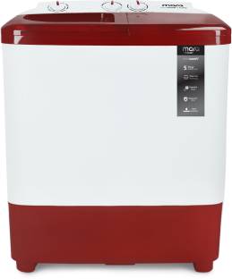 MarQ by Flipkart 6.5 kg Semi Automatic Top Load Washing Machine White, Maroon
