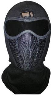 zaysoo Black Bike Face Mask for Men