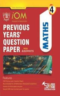 Silver Zone Olympiad Books Mathematics IOM Previous Year Question Papers Book Class 4