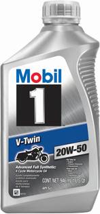 MOBIL 1 V-Twin 20W-50 Advanced Fully Synthetic Full-Synthetic Engine Oil