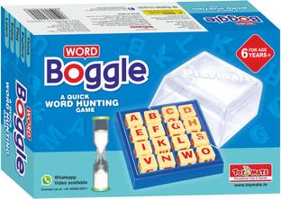 Toymate Word Boggle- A quick word hunting fun game for adults & kids age 6 years & above. Word Games