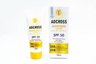 ADCROSS LOTION Sunscreen - SPF 50 PA+++ ADCROSS SUNCREEN