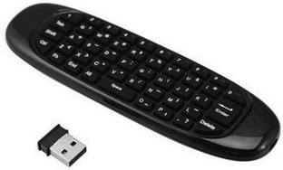TECHGEAR Mini Air Mouse 2.4G Smart TV Wireless Keyboard Fly Mouse Multifunctional Remote Control for Android TV Box/PC/Smart TV/Projector Wireless Handheld Multi-device Keyboard Compatible with Desktop, Laptop, Mac
