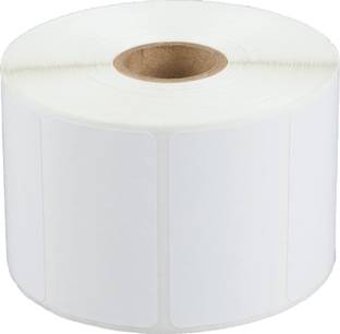 avery Barcode Labels Stickers Premium Quality 38 mm x 38 mm | 1 up | 1 inch Core | 1000 Labels per roll x 5 Rolls = 5000 Labels Permanent Adhesive Paper Label